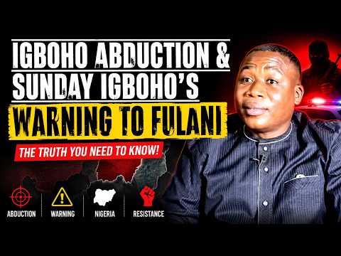 Sunday Igboho Intervened In Igboho Abduction,  Sends Strong Warning | Did You Follow Ekiti Election?