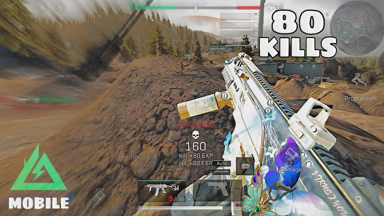 DELTA FORCE MOBILE 80 KILLS | K437 BLUE DAZE GAMEPLAY 💙