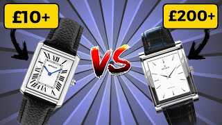 Rectangular Tank Watches! Price Comparison