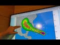 Aug 23, 2020, 830am EDT Laura and Marco Update