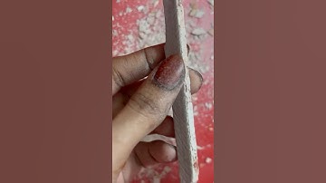 Pink slate pencil cleaning 🔥| #asmr #satisfying #chalkasmr #shorts #clay #crushing #soap#pencil#fun