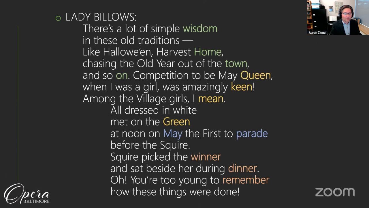 Albert Herring pre-opera class #2