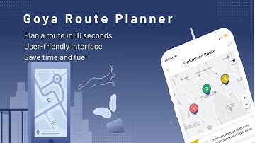 Plan your route in 10 seconds with Goya Route Planner. Create a new route, add stops and optimize it