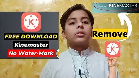 remove kinemaster watermark best mobile 📱 video editor app 2021  (Alternative way)