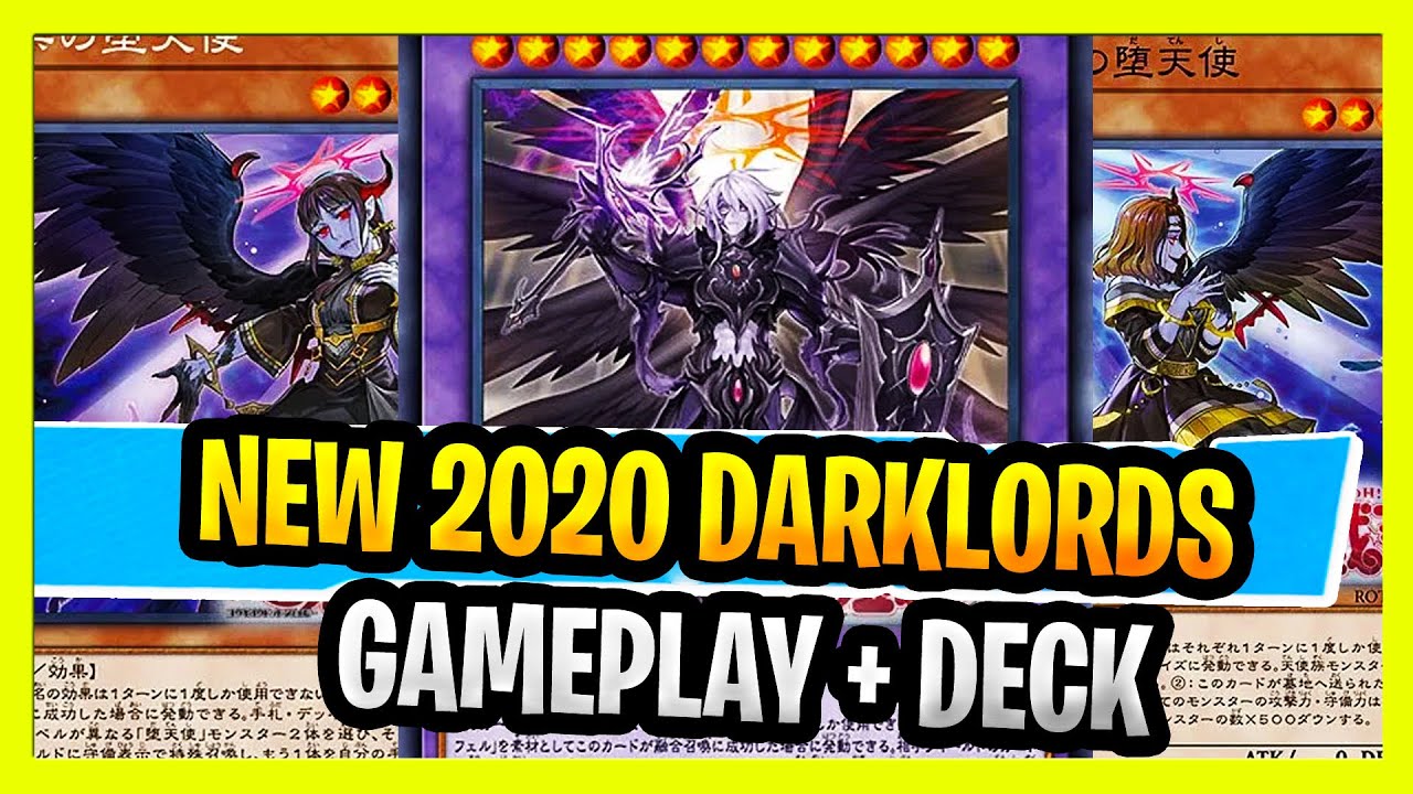 New Darklords Gameplay + Deck Profile (2020 Darklord Deck Profile + New  Fusion Morning Star Yugioh)