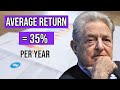 How George Soros Achieved A 35% Return Per Year (5 Strategies)