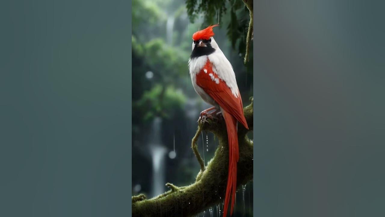 Echoes of Beautiful Birds with Feathers Like Stained Glass #nature #birds #shorts #cute #zez