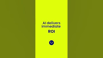 AI powered marketing delivers immediate ROI