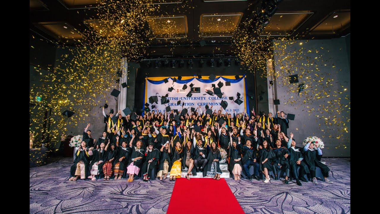 British University College Graduation Ceremony 2022