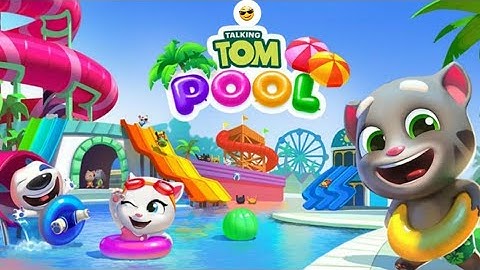 TALKING TOM POOL EDITION| LEVEL 1-10 WALKTHROUGH| BY THE GAMER GUY