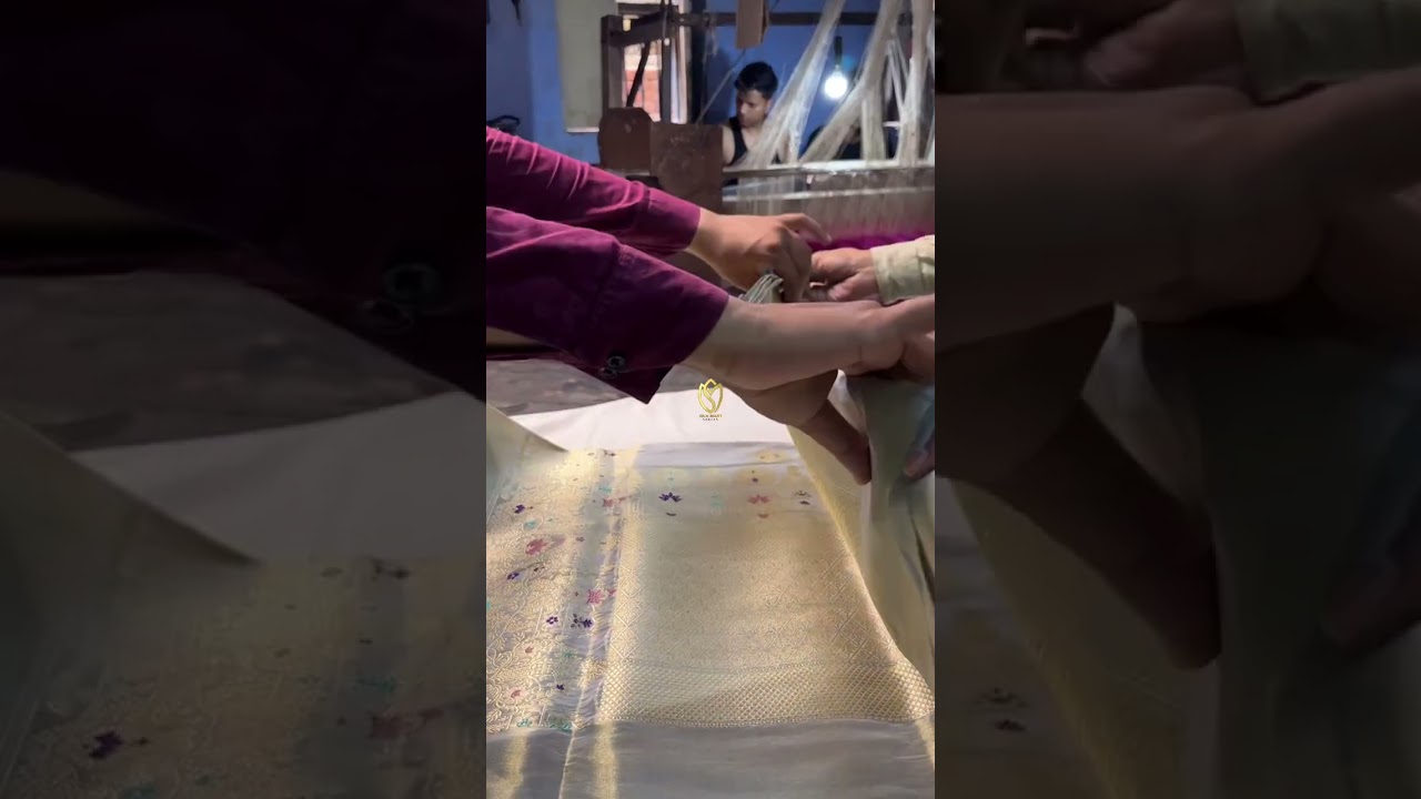 Grey Katan Tissue Saree ✨ Subtle Sophistication, Timeless Banarasi Luxury