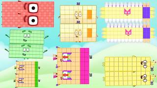 CHECK OUT THE NUMBERBLOCKS SUPER RECTANGLE CLUB | NUMBER ADDITION | hello george
