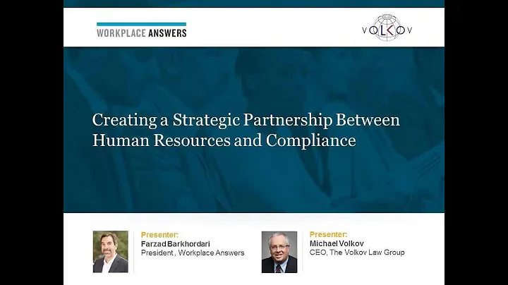 HR & Compliance: Creating an Ethical Workplace Culture Together