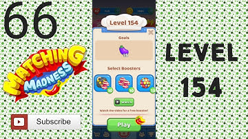 Matching Madness: Match 3 Puzzle games. Level 154 #tinytacticsgames