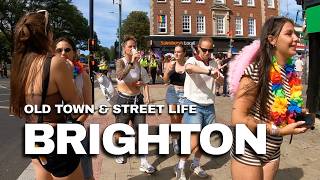 Brighton, UK 🇬🇧 • Pride Day in Brighton • What a Crowd! • Walking Tour