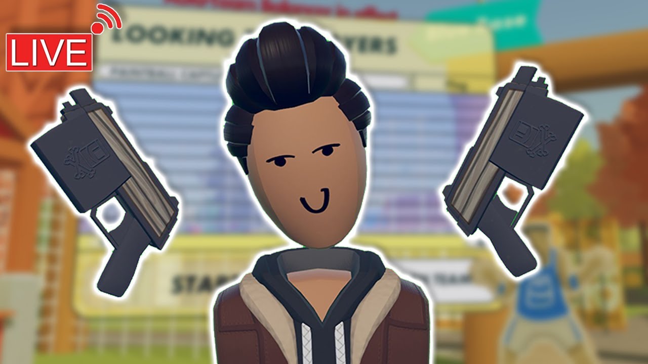 The Biggest PaintBall Maps In Rec Room YouTube