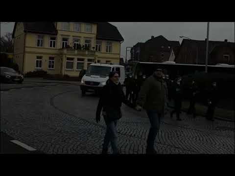 Uelzen 15.01.22 -  DEMONSTRATION der Uelzener für freie Impfentscheidung. Ein Schnelldurchlauf.