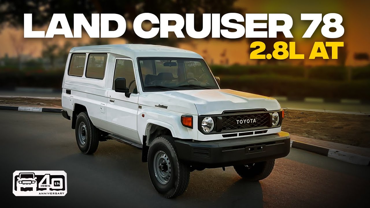 New Toyota Land Cruiser 78 2.8L AT | Ultimate Desert Machine