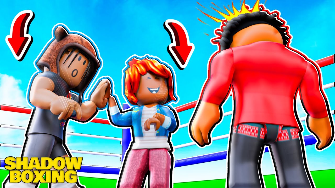 ROBLOX SHADOW BOXING 2V2 WITH A 5 YEAR OLD! 