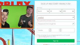 MAKING MR BEAST A ROBLOX ACCOUNT