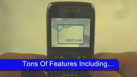 E71 QWERTY Phone - Solid And Dependable