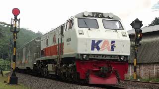 The Train Behind The Factory Chimney Java Railfanning