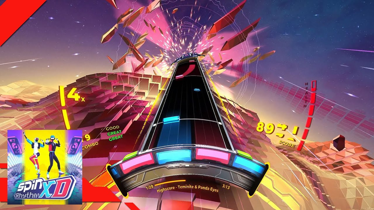 Spin Rhythm XD (PC) é um empolgante jogo de ritmo com mecânicas