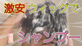 【カツラTV】激安ウィッグでシャンプーしてみたら意外な結果に！【かつら】【Katsura】