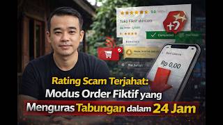 Rating Scam Terjahat: Modus Order Fiktif yang Menguras Tabungan dalam 24 Jam
