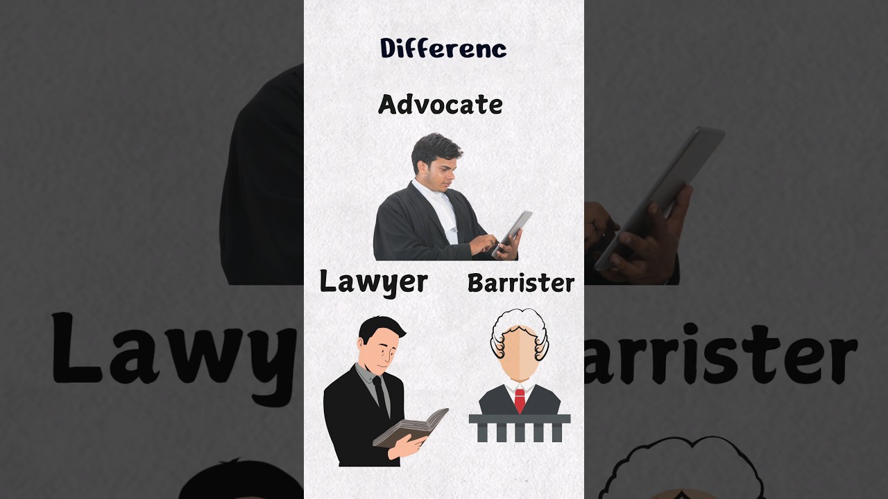 Advocate vs Lawyer vs Barrister: Key Differences Explained