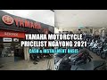 Yamaha Motorcycle Price List for 2021 | CASH & INSTALLMENT Basis