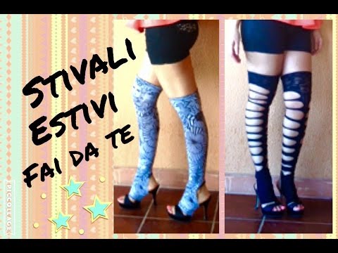 Video: Come Fare Stivaletti Con Vecchi Stivali