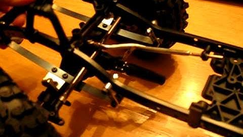 Leaf Spring Anti-Wrap Bar for an SCX10