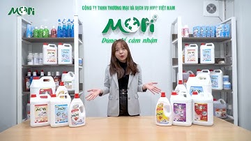 Nước giặt Mori - sạch sâu, giữ màu, lưu hương bền lâu