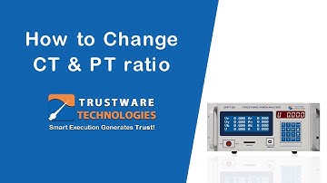 How to change CT & PT ratio