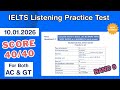 IELTS Listening Practice Test 2025 With Answers 10.01.2026 - Test #200