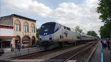 Amtrak 90 in Ashland Virginia