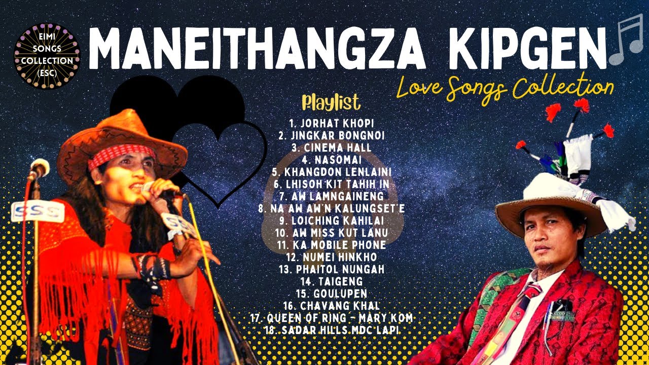 Maneithangza Kipgen  Kuki Pop Songs  Jingkar Bongnoi  Joujam  Jorhat Khopi