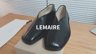 Lemaire 25S ローファー シンプル上品 ローマ風ストラップ 牛革 38 関税込み】LEMAIRE スリッパ & ローファー (LEMAIRE/サンダル