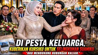 “AKU MERESTUI HUBUNGAN KALIAN!” KUBERIKAN KURSIKU UNTUK PELAKOR DI PESTA KELUARGA SUAMI GEMETAR SYOK