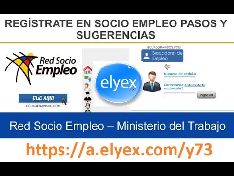 Red Socio Empleo: Ingresar, registrar o actualizar Hoja de Vida