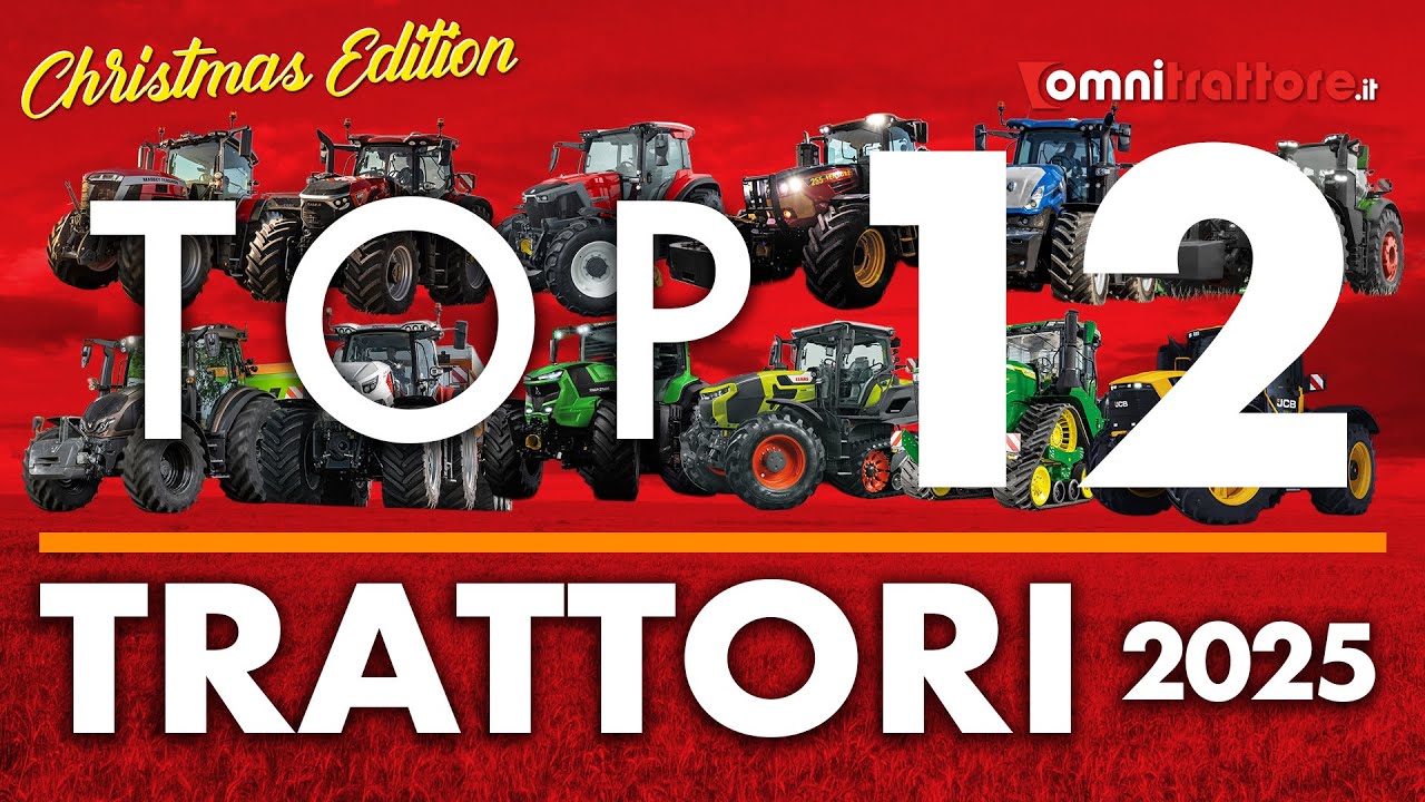 TOP 12 TRATTORI 2025 - Speciale Natale: i migliori dell'anno | dalla redazione di OmniTrattore.it
