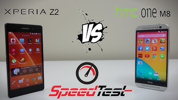 Xperia Z2 vs HTC ONE M8 (GPE) - Speed Test
