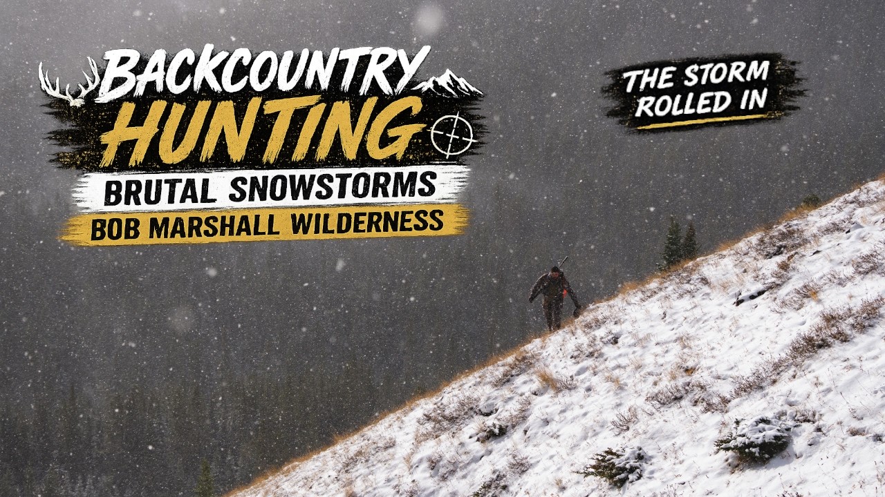 🏔️ BACK to the BOB MARSHALL | Montana Wilderness Hunt with Montana Safaris 🦌❄️