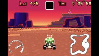 Mario Kart Super Circuit - Retro Choco Island 2 - Non-Shortcut 5lap - 05366