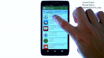 Motorola Droid Ultra - How Do I Download New Apps