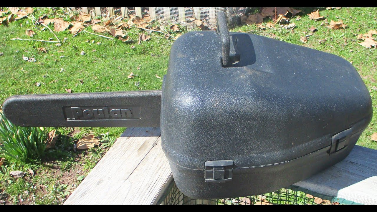 Poulan Wild Thing OEM Carry Case Vintage King Motor Sports YouTube