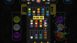 Impossible Puzzles Only The Smartest 1 Can Solve | Color Ball Sort Puzzle Gameplay #shorts #gameplay