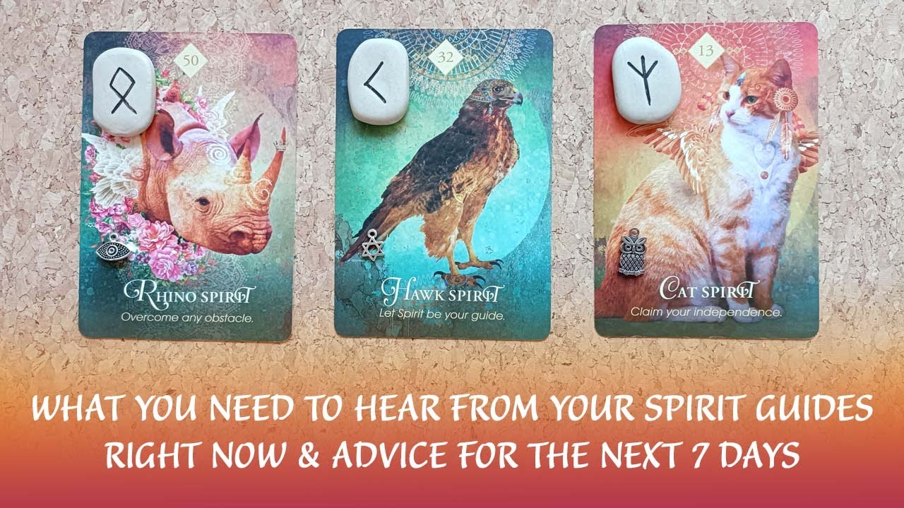 🤩💖WHAT YOU NEED TO HEAR FROM YOUR SPIRIT GUIDES RIGHT NOW & ADVICE FOR THE NEXT 7 DAYS💖🤩PICK A CARD