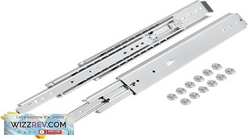 VEVOR Drawer Slides with Lock 1 Pair 32 inch Heavy-Duty Industrial Steel Review